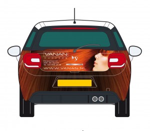 Vanan Citroën DS3 belettering4
