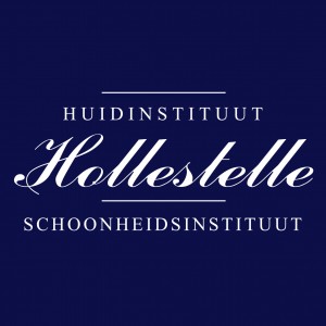 Hollestelle WIT op BLAUW